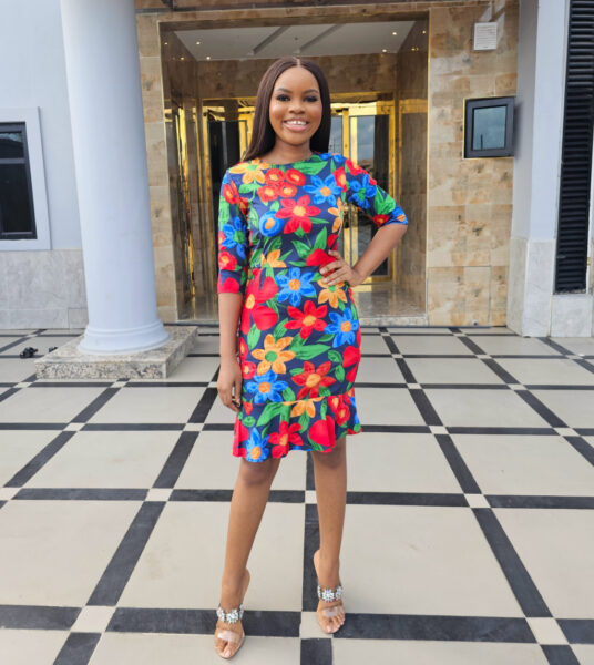 FLORAL PEPLUM HEM SHEATH DRESS