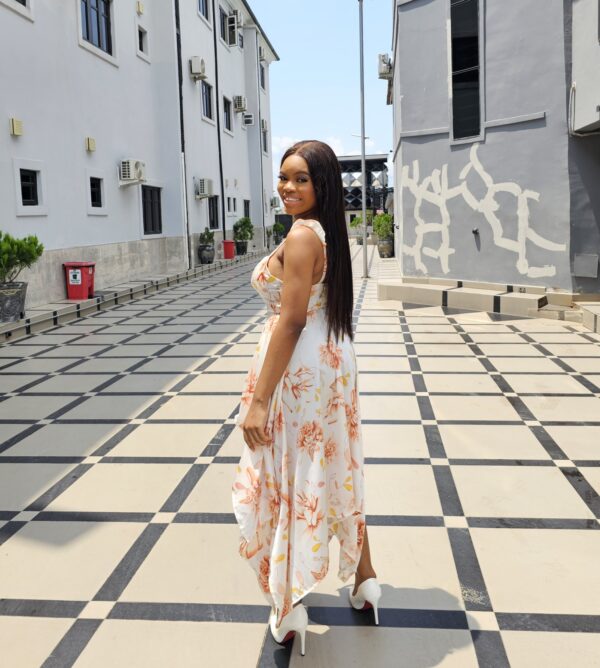 HANDKERCHIEF PRINT DRESS - Image 3