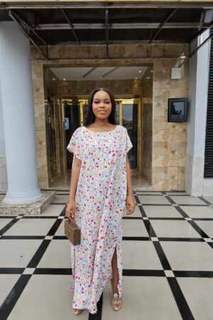 SIDE SLIT MAXI DRESS