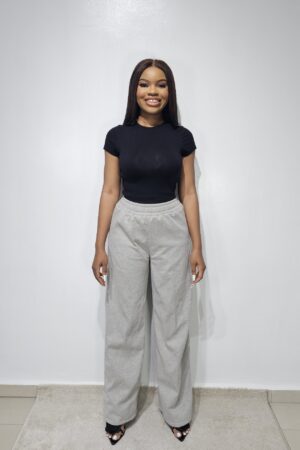 THICK GRAY NO POCKET JOGGERS